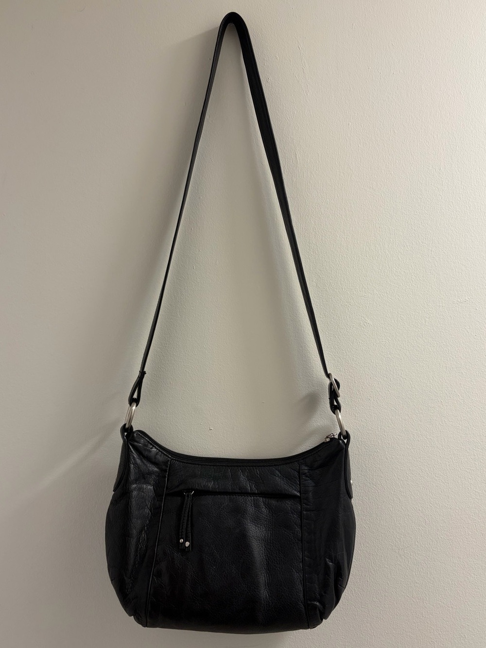 Osgoode Marley Black Leather Shoulder Bag - Picture 8 of 8